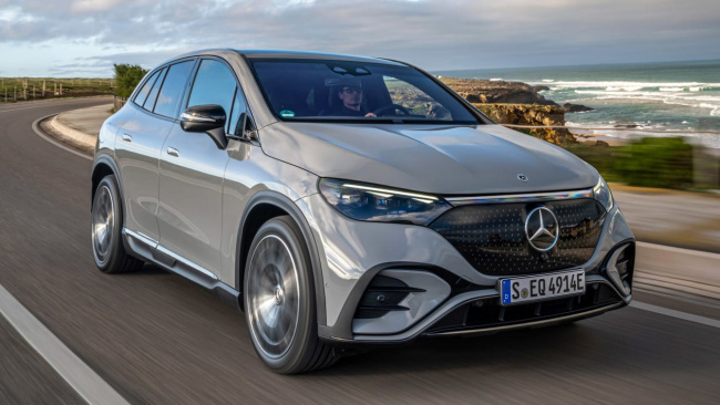 electric cars, family suvs, eqe suv, mercedes eqe suv review