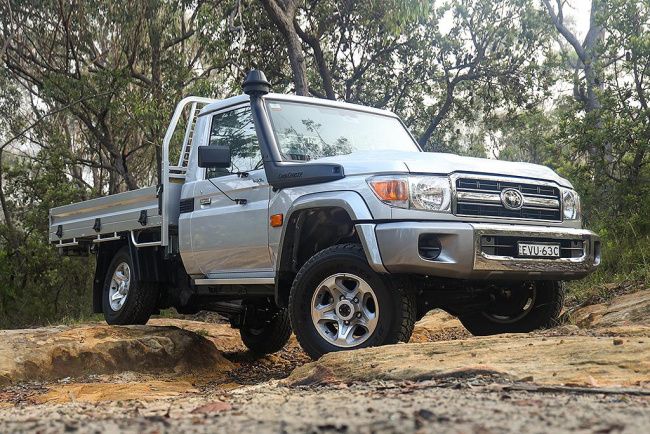 toyota, landcruiser, car reviews, cab chassis, 4x4 offroad cars, adventure cars, tradie cars, toyota landcruiser 70 series 2023 review