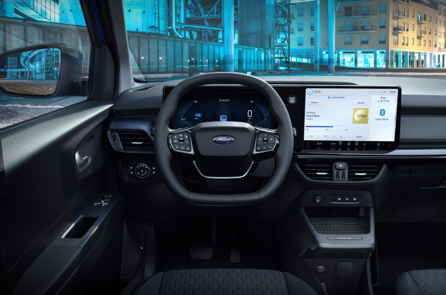 industry news, van news and advice, 2024 ford e-transit courier electric van revealed