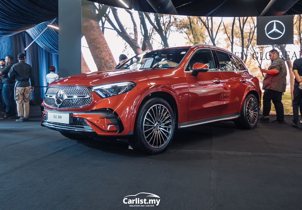 auto news, 2023, malaysia, mercedes-benz, glc, glc 300, 4matic, amg line, mbm, x254, launch, 2023 mercedes-benz glc 300 amg-line launched in malaysia - single variant for rm430k