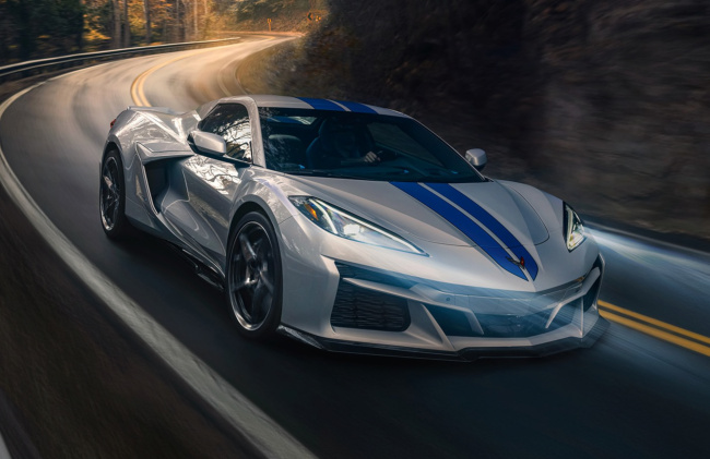 handpicked, sports, american, news, muscle, newsletter, classic, client, modern classic, europe, features, luxury, trucks, celebrity, off-road, exotic, asian, italian, motorious readers get extra entries to win the fastest corvette ever, a 2024 e-ray
