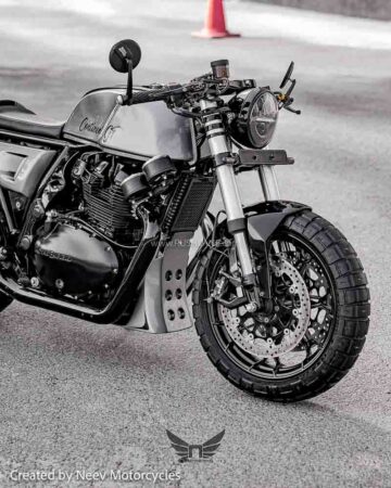 this re continental gt 650 cafe racer mod will race your heart