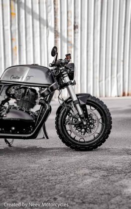 this re continental gt 650 cafe racer mod will race your heart