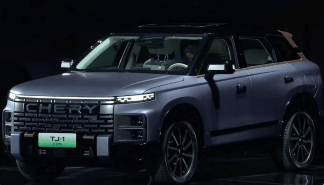 ice, phev, report, chery tj-1 light off-road vehicle officially unveiled in china, available in ice and phev