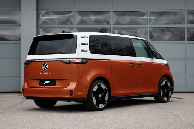 technology, abt has developed a solar module system to extend the range on the vw id. buzz