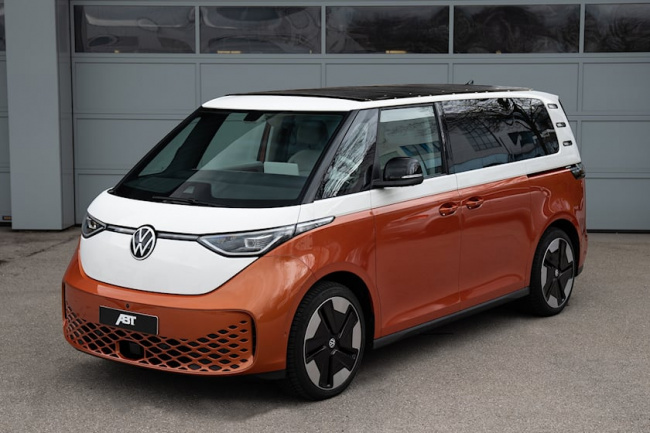 technology, abt has developed a solar module system to extend the range on the vw id. buzz