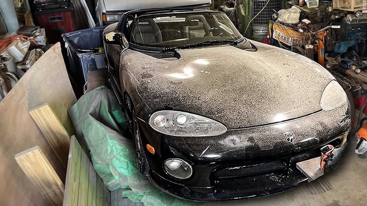 Dodge Viper Left Abandoned For Years Intense Detailing