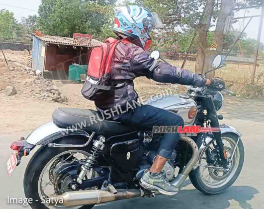 bsa 650cc spied in production ready guise – re 650 rival