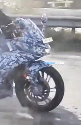 new hero karizma 210cc spied 1st time – more power, features