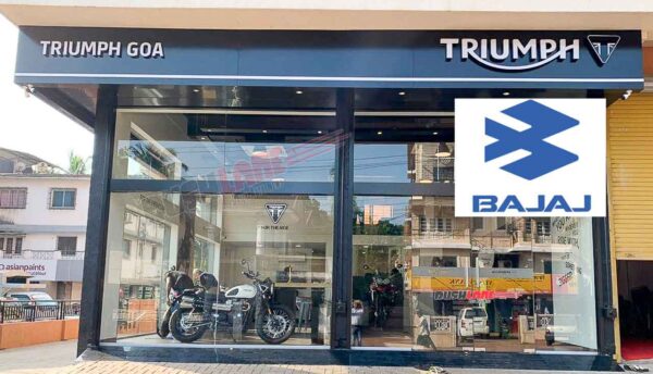 bajaj overtakes triumph india sales, marketing ops – all dealerships