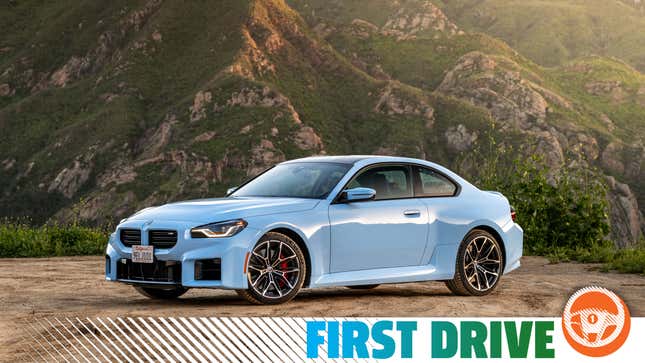 Image for article titled The 2023 BMW M2 Distills the M4's Sports Car Chops