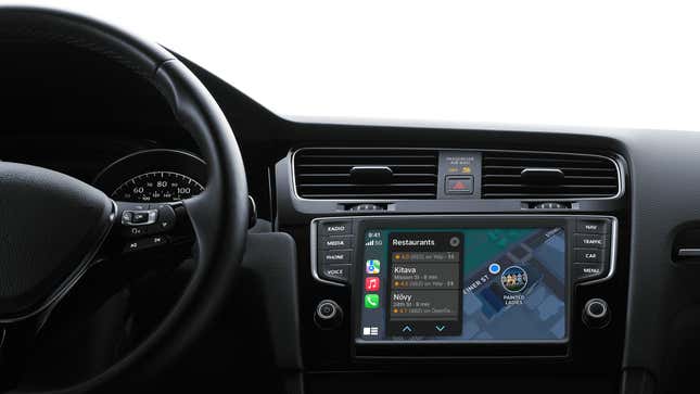 Image for article titled You Can Now Order Domino's Pizza Through Apple CarPlay