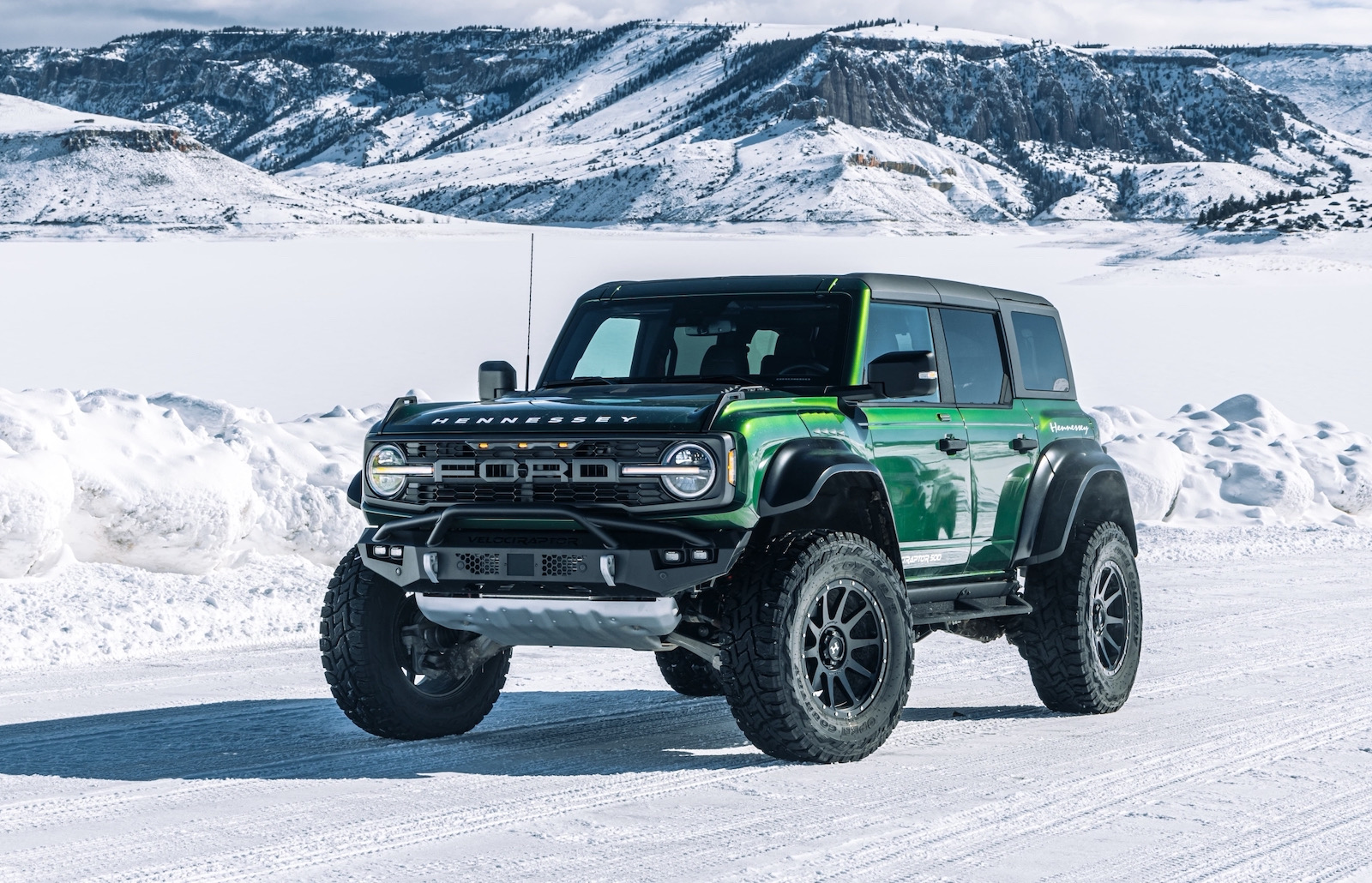 hennessey ford bronco ‘velociraptor 500’ package enters production
