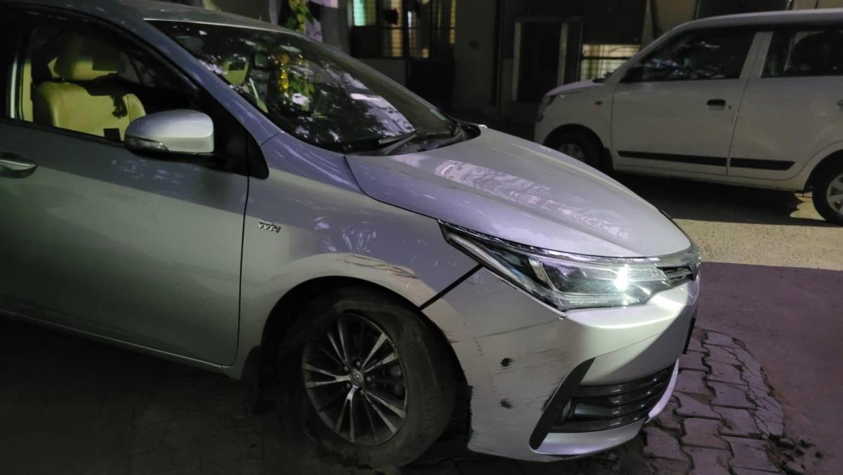 How an overloaded Ertiga causes damage to our Corolla worth Rs 6 lakh, Indian, Member Content, Ertiga, Maruti, Corolla Altis, Toyota, Accident