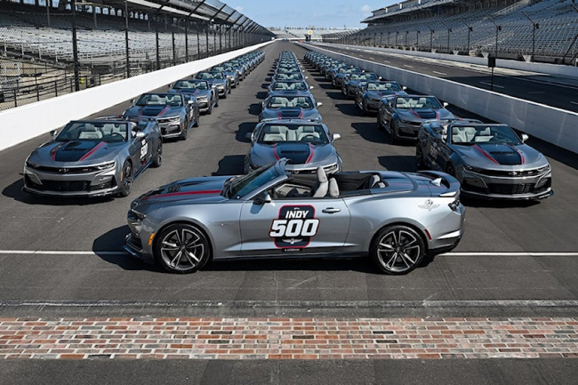 special editions, muscle cars, 50 special chevrolet camaro convertibles celebrate the 2023 indy 500