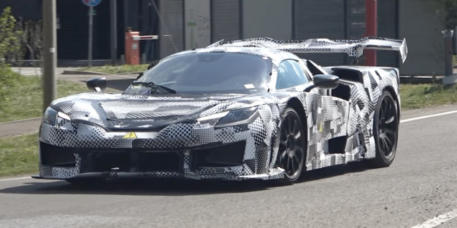 , here's your best look yet at ferrari's laferrari hypercar replacement