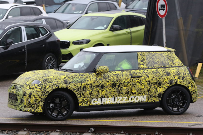 reveal, mini shares new images of its next-generation cooper