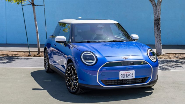 superminis, hatchback, new mini cooper: retro petrol and electric small car in new pictures
