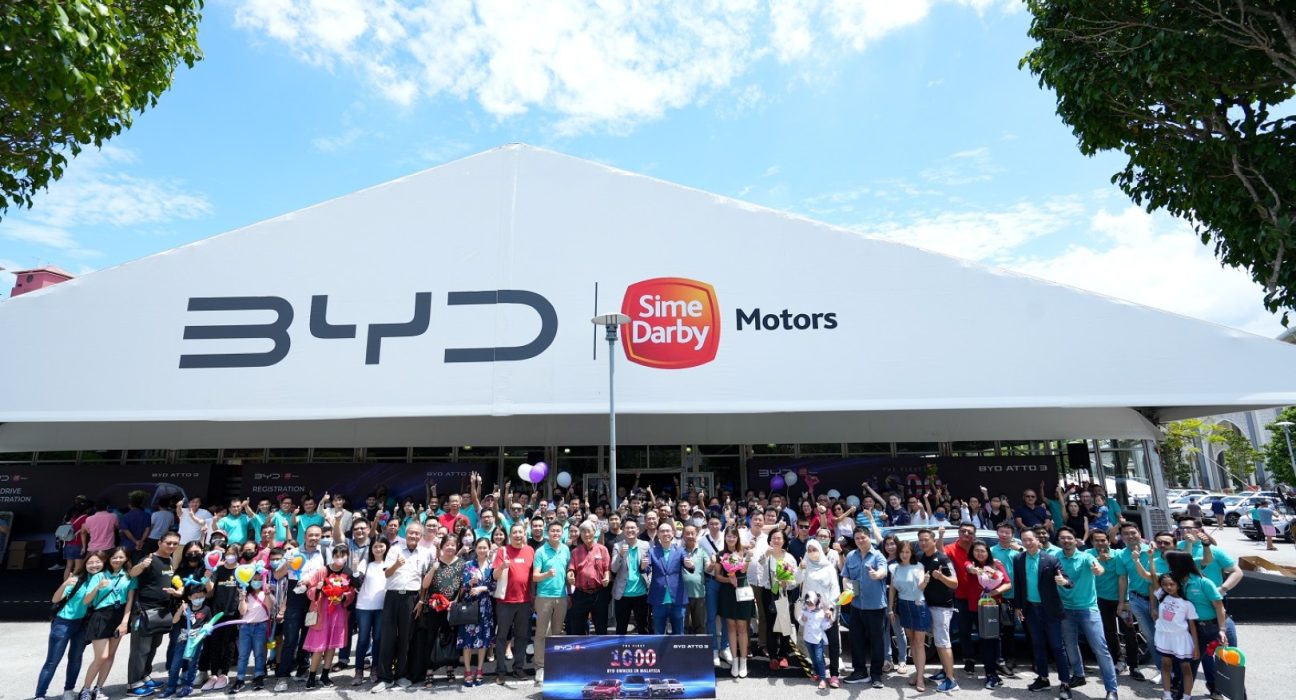 1,000 units of BYD Atto 3 delivered in a day
