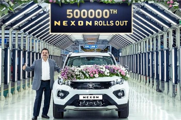 Tata Nexon crosses 5 lakh unit production milestone, Indian, Tata, Other, Tata Nexon, Nexon, Milestone, Vehicle Production
