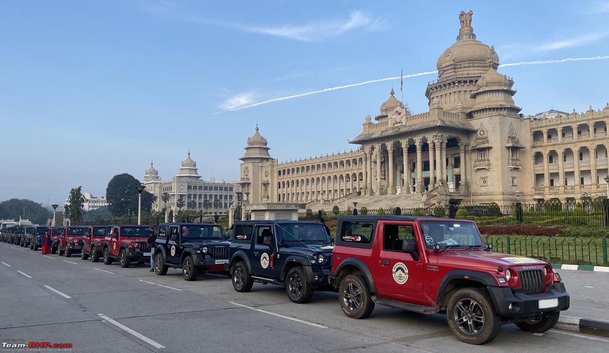 Cross-country road trip with 33 Thar SUVs: Pics & Experience, Indian, Member Content, Travelogue, Mahinda Thar