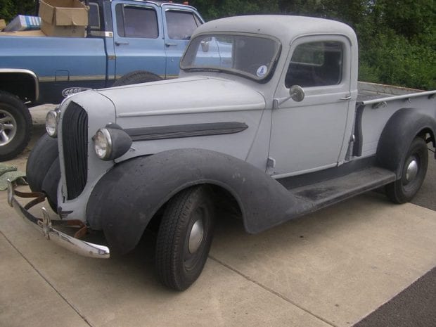 ’38 Plymouth Pickup Truck, 1930s Cars, old car, pickup truck, Plymouth
