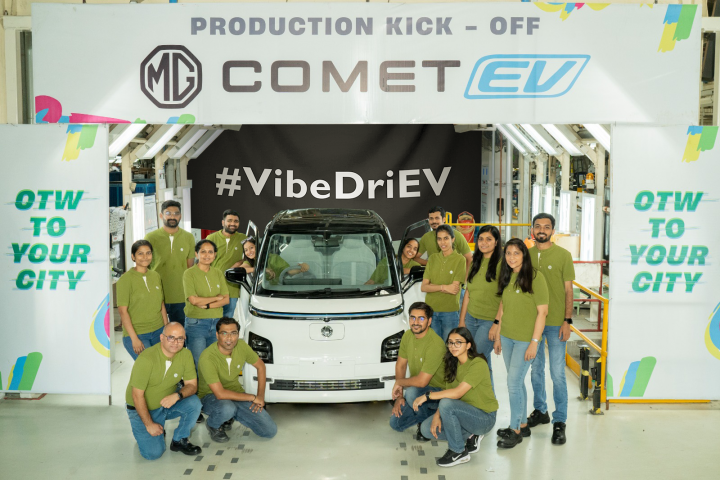 MG Comet EV production begins in India, Indian, Other, Comet EV, Local Production