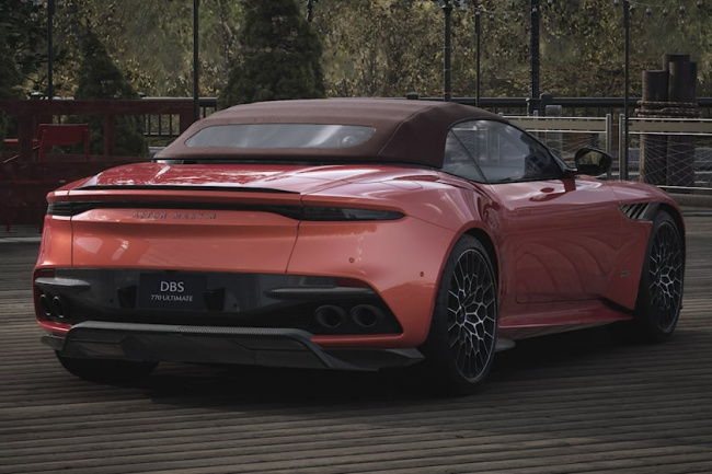 supercars, reveal, aston martin finally shows off drop-top dbs 770 ultimate volante