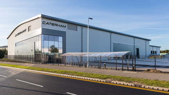 don't worry, caterham's new headquarters can make 750 new sevens per year