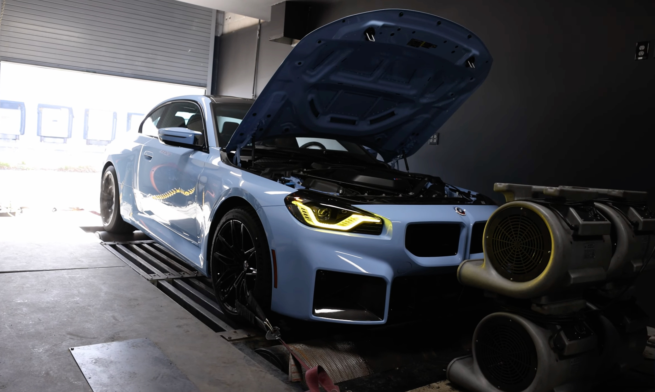 stock 2023 bmw m2 produces 342kw at the wheels in dyno test (video)