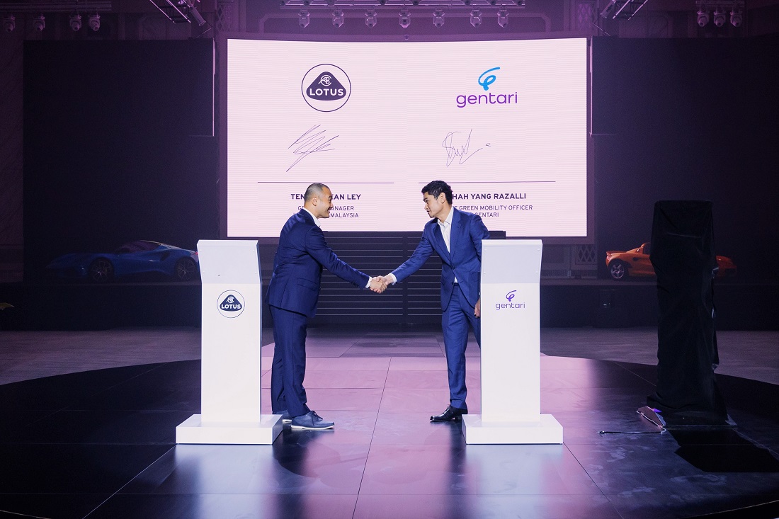 charging stations, gentari green mobility sdn bhd, gentari sdn bhd, lotus cars malaysia, malaysia, gentari and lotus cars agree to collaborate on green mobility infrastructure