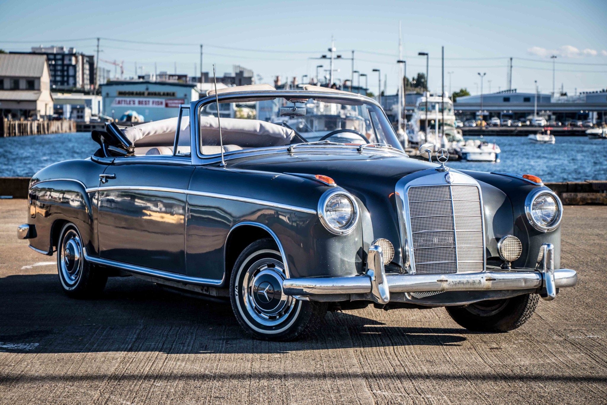 1950s, classic cars, Mercedes-Benz