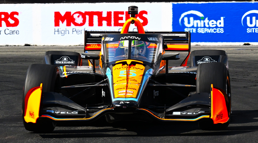 O’Ward Continues Fast Start In Long Beach, Leads Second Practice