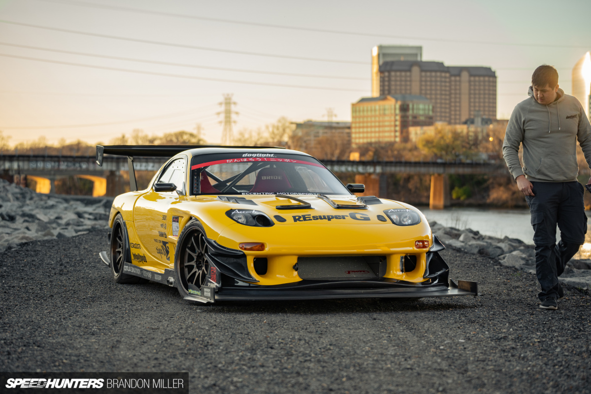 usa, time-attack, sema show, rx7, rx-7, rotary, re amemiya, r-magic, mazda, jdm, feed, 2021 sema show, 13b, the long road in a japanese time attack-spec rx-7