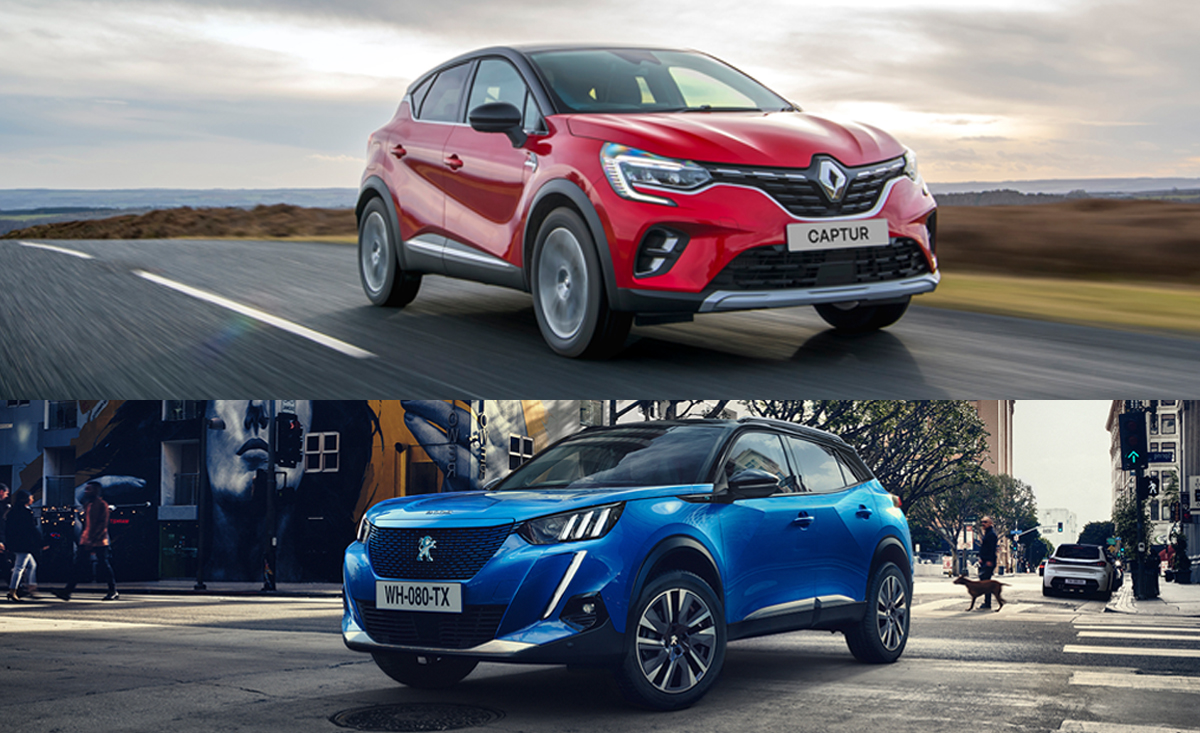 peugeot, peugeot 2008, renault, renault captur, new renault captur vs peugeot 2008 – french crossovers with a r99 difference