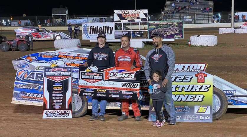 Sanders Strong ARMS USRA Modifieds in Lawton