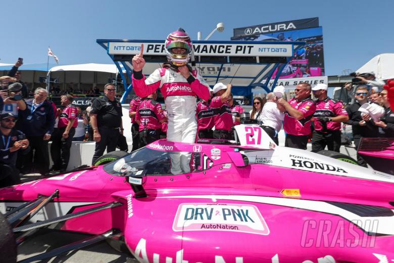 indycar: kyle kirkwood wins 48th acura grand prix of long beach - full race results