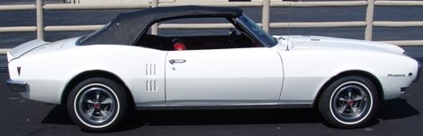 1968 Pontiac FIREBIRD, 1960s, Classic Muscle Car, Firebird, muscle car, Pontiac, Pontiac Firebird, Trans Am