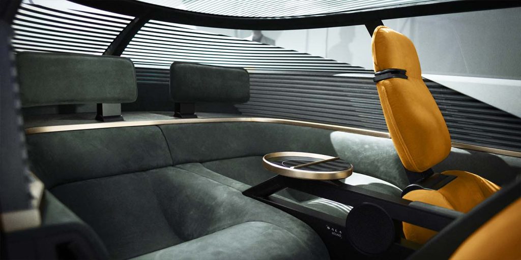 reborn lancia brand debuts a 435 mile range ev concept inspired by… italian furniture?