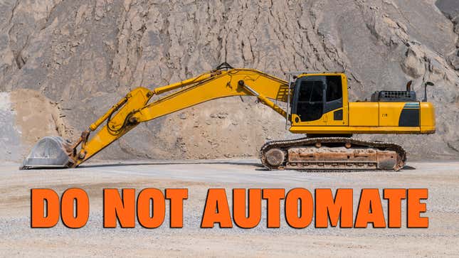 Image for article titled Who's Dreaming of Autonomous Construction Vehicles? Likely Not the Construction Workers