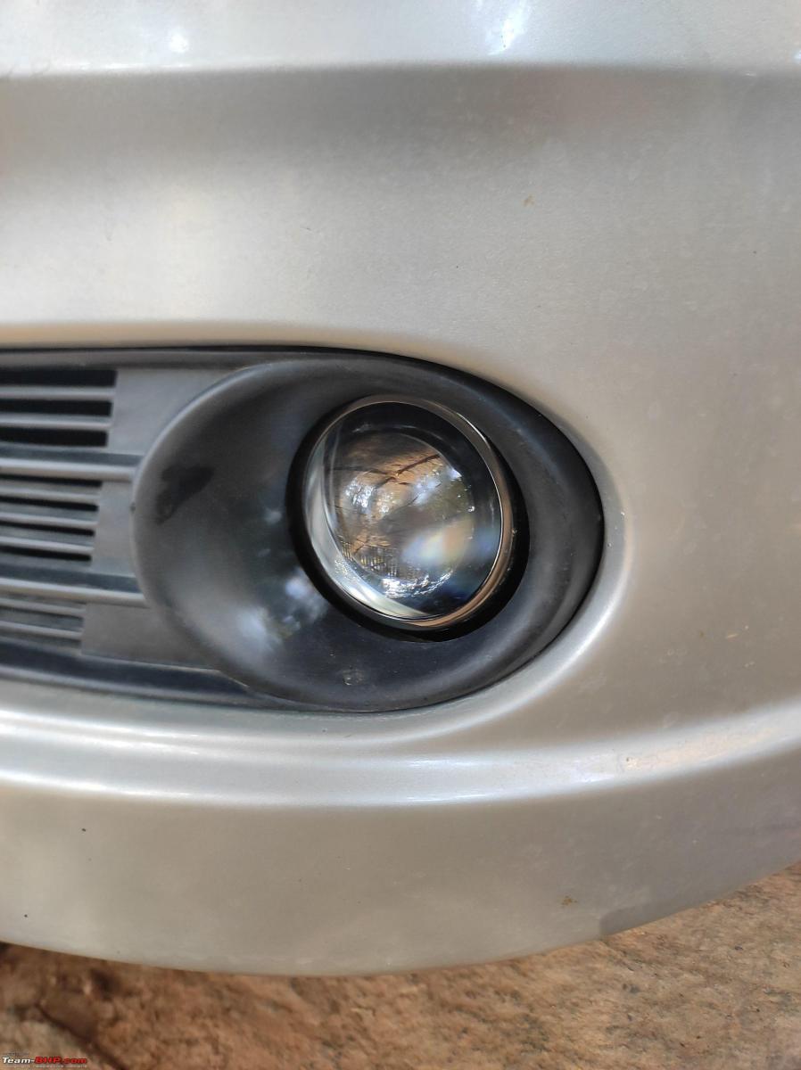 DIY: Installed projector fog lamps on my 2005 Maruti Swift Vxi, Indian, Member Content, Maruti Swift, projector lights, Accessories