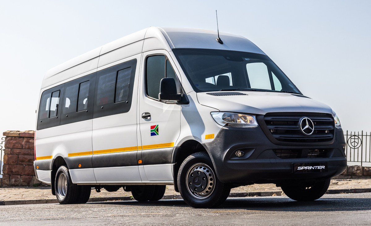mercedes-benz, mercedes-benz sprinter, mercedes-benz sprinter inkanyezi, new r900,000 mercedes-benz sprinter inkanyezi – a south african-exclusive 23-seater