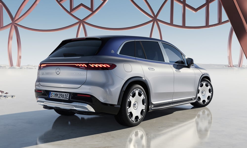 maybach launches its 1st electric model with the eqs680 suv