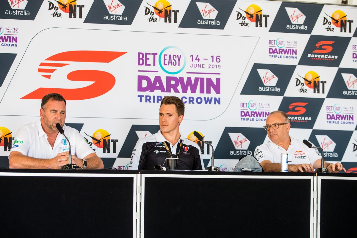 Supercars team bosses to front media in Perth