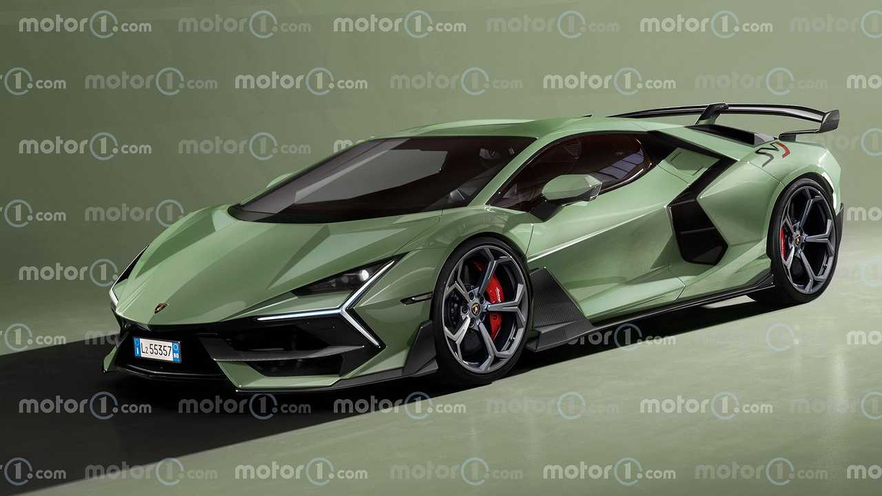 lamborghini revuelto svj exclusive rendering envisions hotter v12 supercar