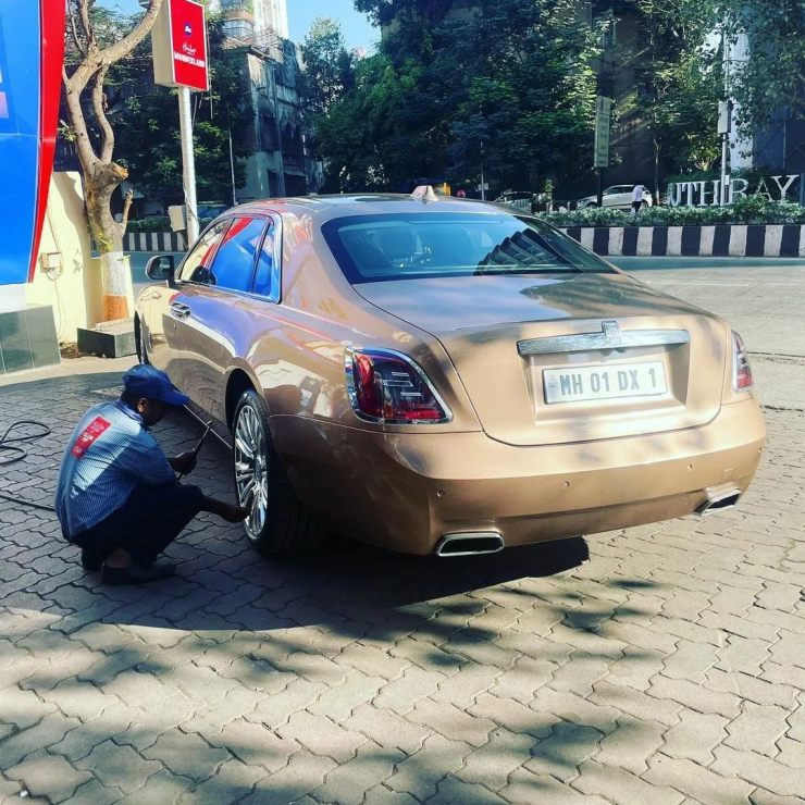 india's richest family's newest cars and suvs: rolls royce ghost to ferrari 488 pista