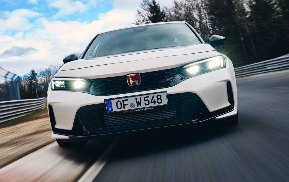 auto news, honda, 2023, civic, type r, nurburgring, fl5, lap time, fastest, honda’s fl5 civic type r is both faster and slower than fk8 around the nurburgring