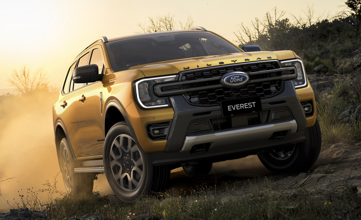 ford, ford everest, ford everest platinum, ford everest sport, ford everest wildtrak, ford everest xlt, ford launches new everest models in south africa – including the first-ever wildtrak