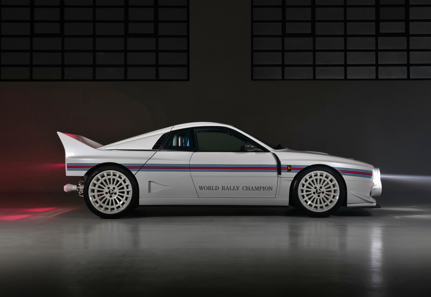 a tribute to the martini racing team’s 7 wrc titles with lancia