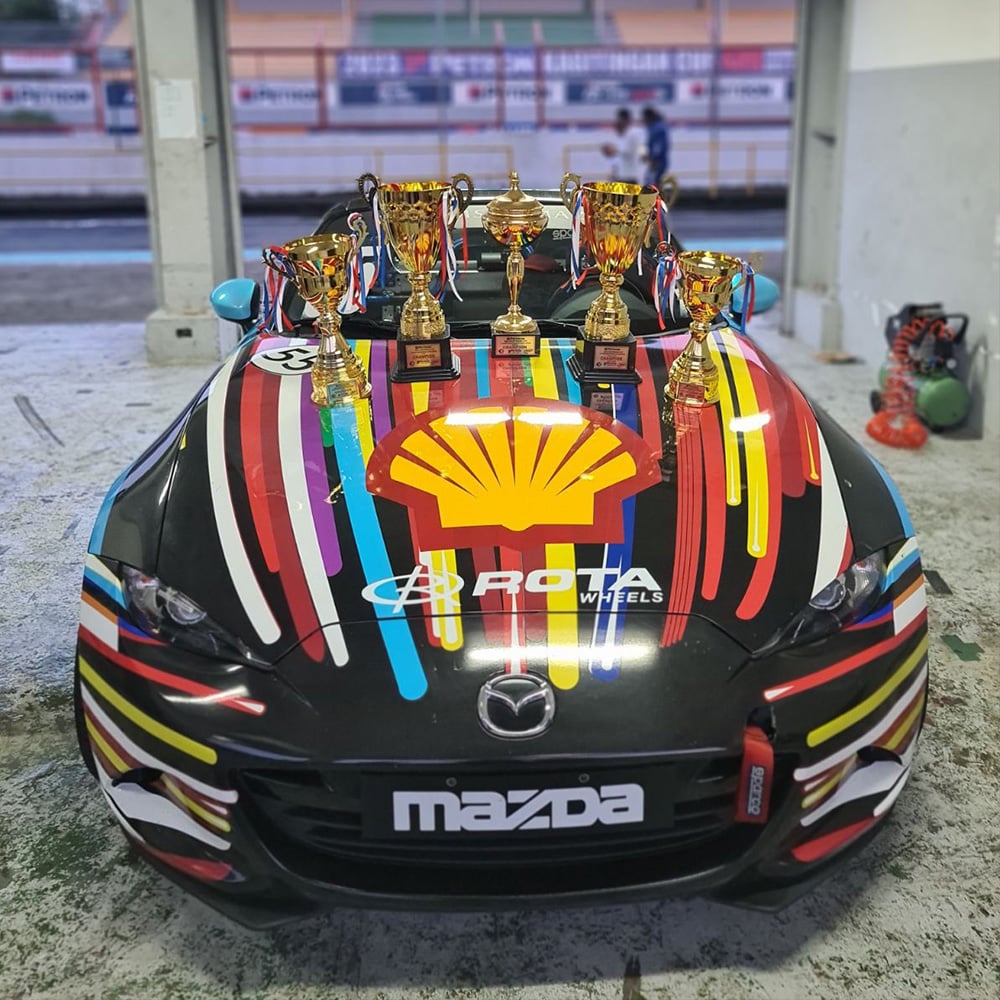 mazda mx-5 scores wins in the 4-hour kagitingan cup